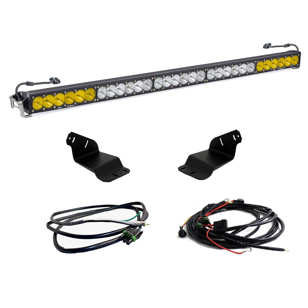 Baja Designs 2021+ Ford Bronco Roof Light Bar Kit 50 inch Onx6+ Dual Control w/Upfitter - 447759UP
