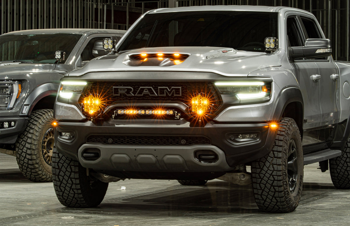 Baja Designs 2021+ Dodge Ram TRX XL Sport A-Pillar Mount Kit - 447774