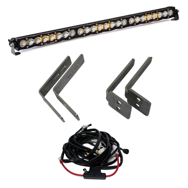 Baja Designs 11-16 Ford Super Duty S8 Series 30in Grille LED Light Bar Kit - 447792