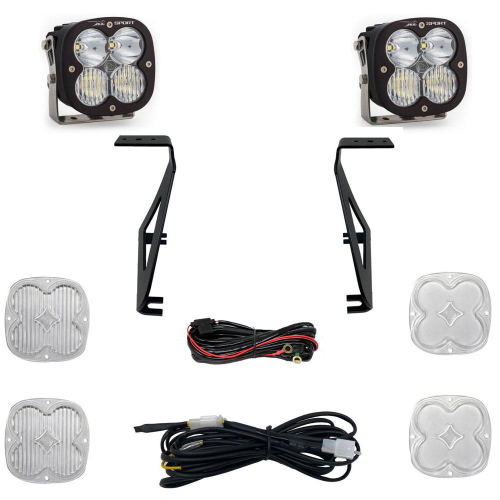 Baja Designs 21-25 Ford Raptor (Base/37/R)  XL Sport A-Pillar Kit - 448058