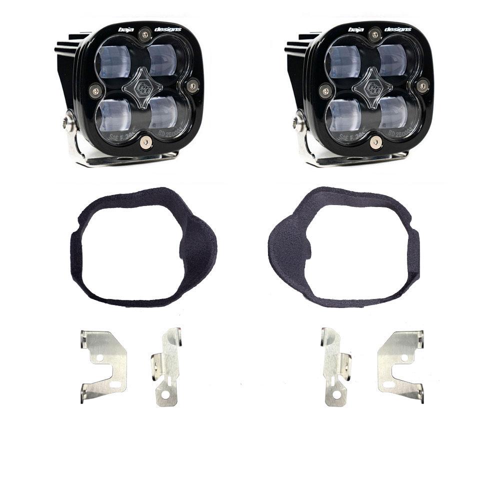 Baja Designs 14-18 Mercedes Sprinter Van Squadron SAE Fog Pocket Light Kit - Clear - 448129