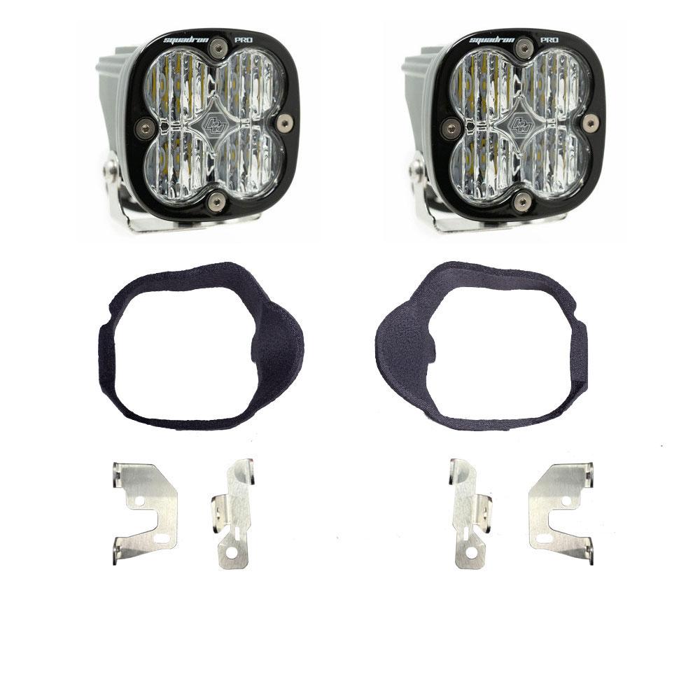 Baja Designs 14-18 Mercedes Sprinter Van Squadron Pro Fog Pocket Light Kit - Clear - 448131