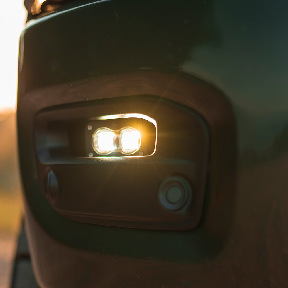 Baja Designs 19-22 Dodge RAM 2500/3500 S2 SAE Fog Pocket Light Kit - Amber - 448170