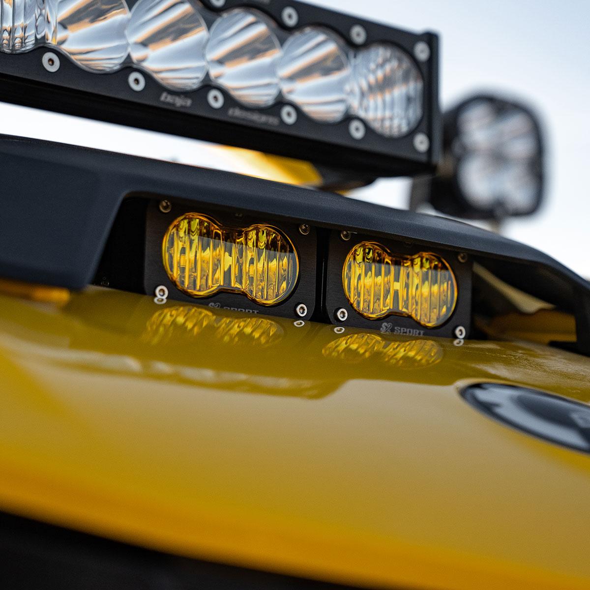 Baja Designs 2024+ Can-Am Maverick R S2 Pro Hood Light Kit - 448208