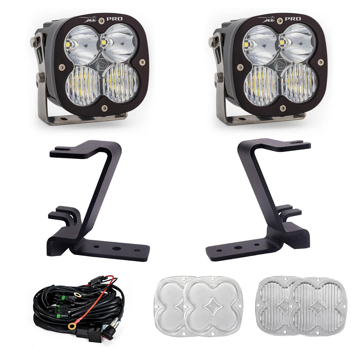 Baja Designs 2023+ Ford F-250/350 Super Duty XL Pro A-Pillar Light Kit - 448211