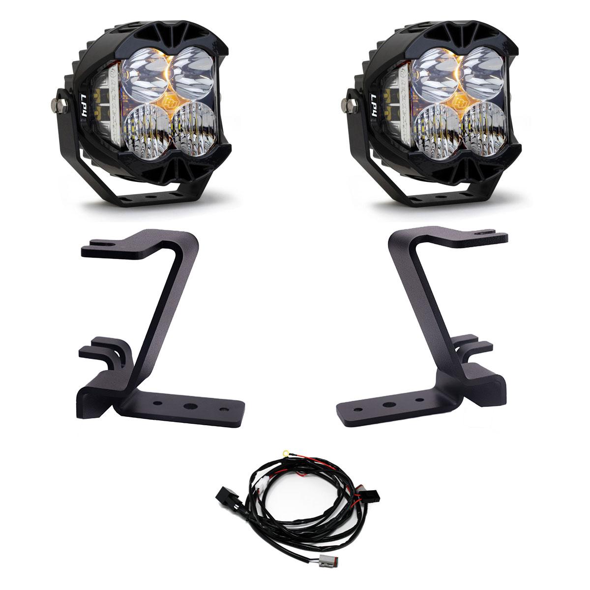 Baja Designs 2023+ Ford F-250/350 Super Duty LP4 A-Pillar Light Kit - 448213