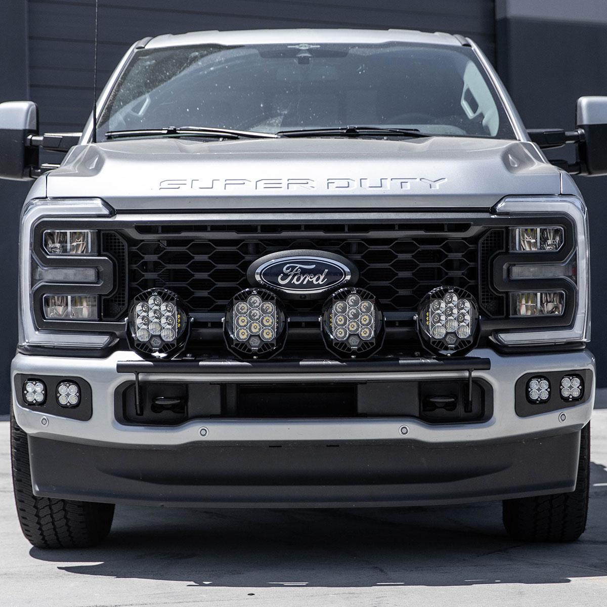 Baja Designs 23+ Ford Super Duty LP9 Bull Bar Light Kit w/Upfitter - 448232UP
