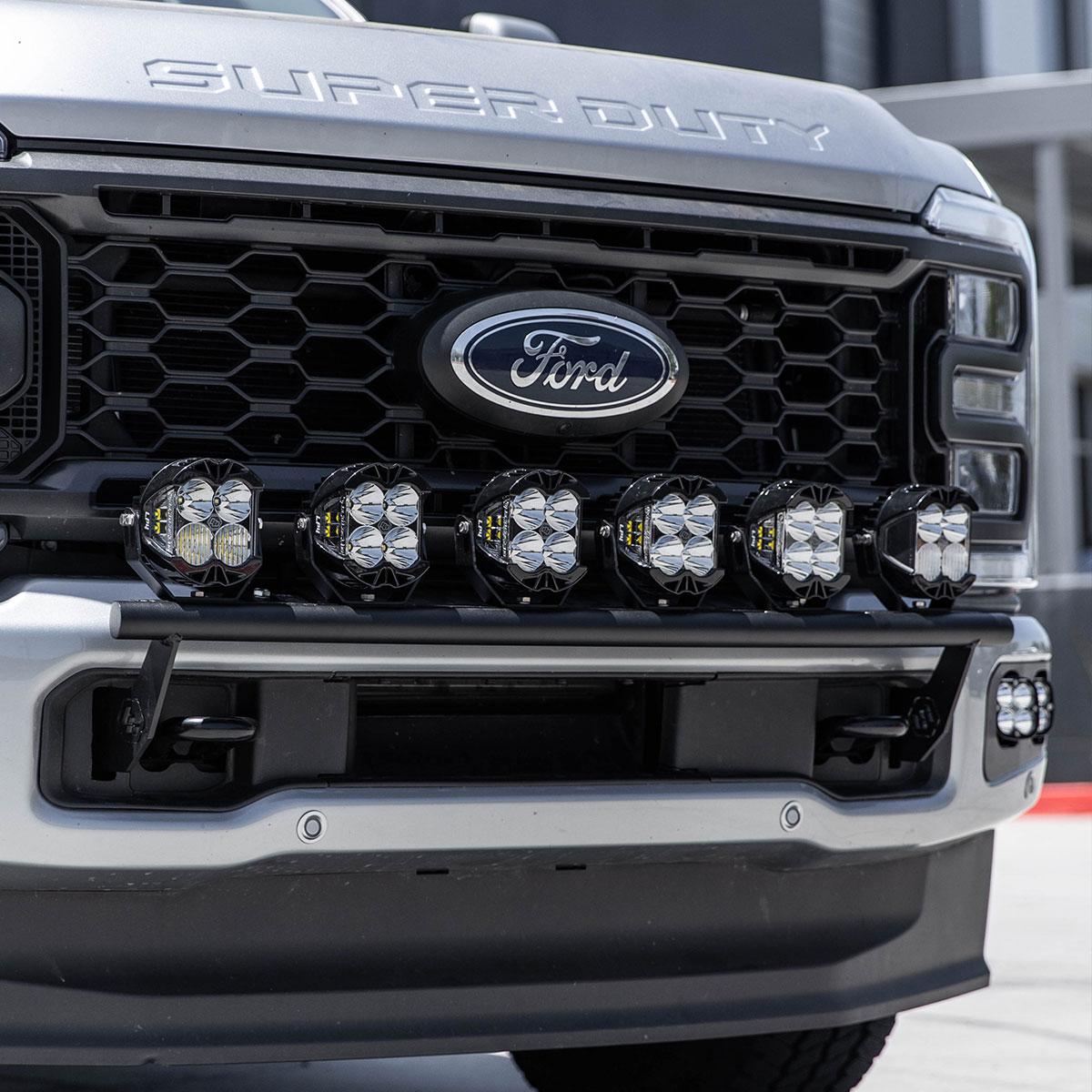 Baja Designs 23+ Ford Super Duty LP4 Bull Bar Light Kit w/ Upfitter - 448234UP