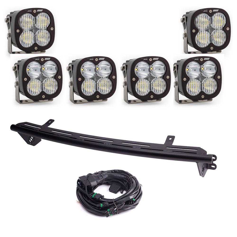 Baja Designs 23+ Ford Super Duty XL 80 Bull Bar Light Kit w/ Upfitter - 448237UP