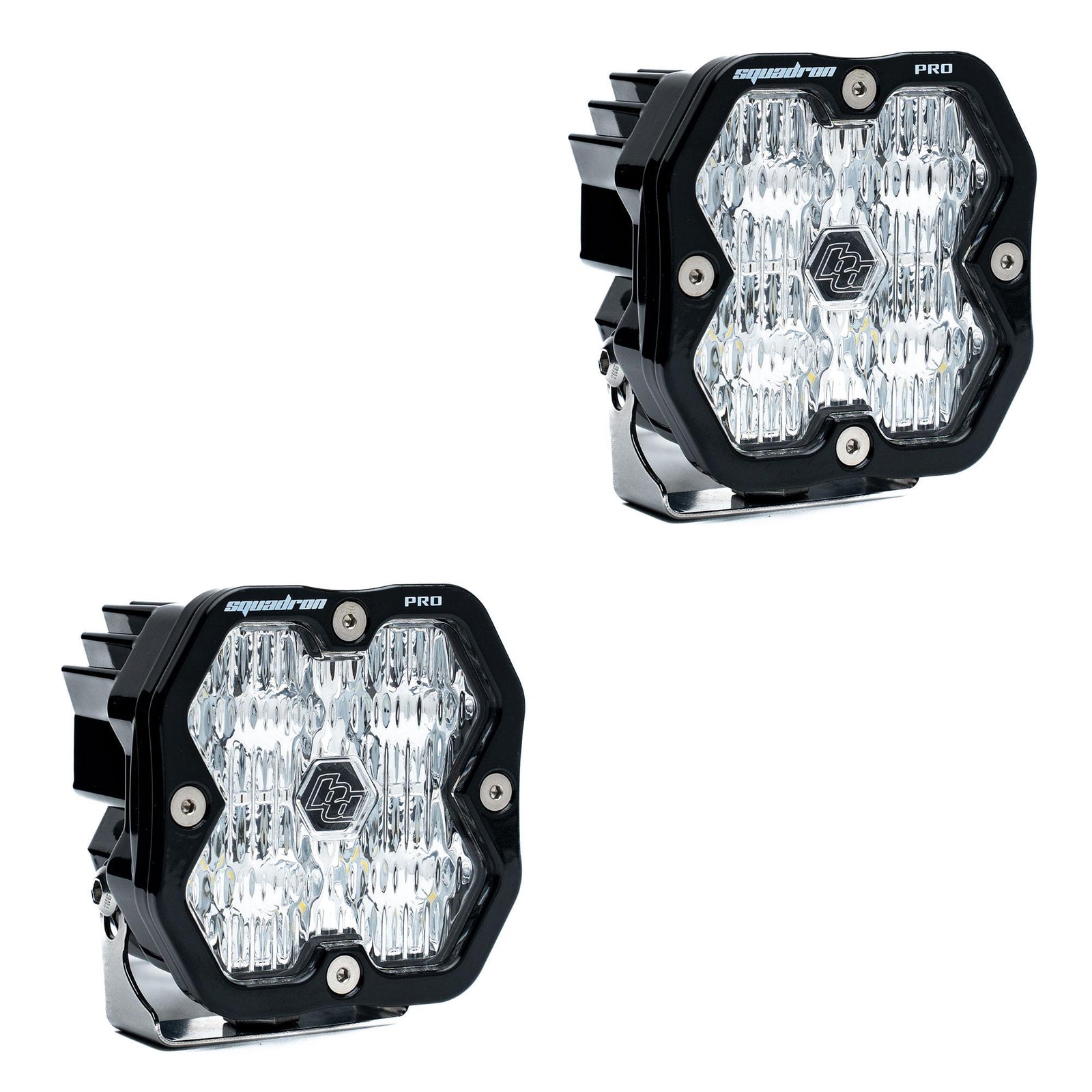 Baja Designs Squadron 2.0 Pro (Pair) LED Wide Cornering / No Harness - 4978052NH