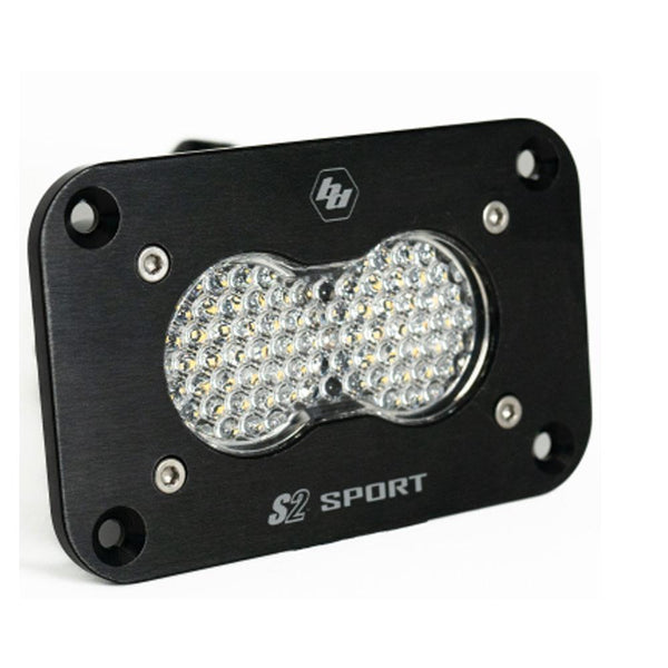 Baja Designs S2 Sport Flush Mount Work/Scene Pattern LED Work Light - Clear - 541006