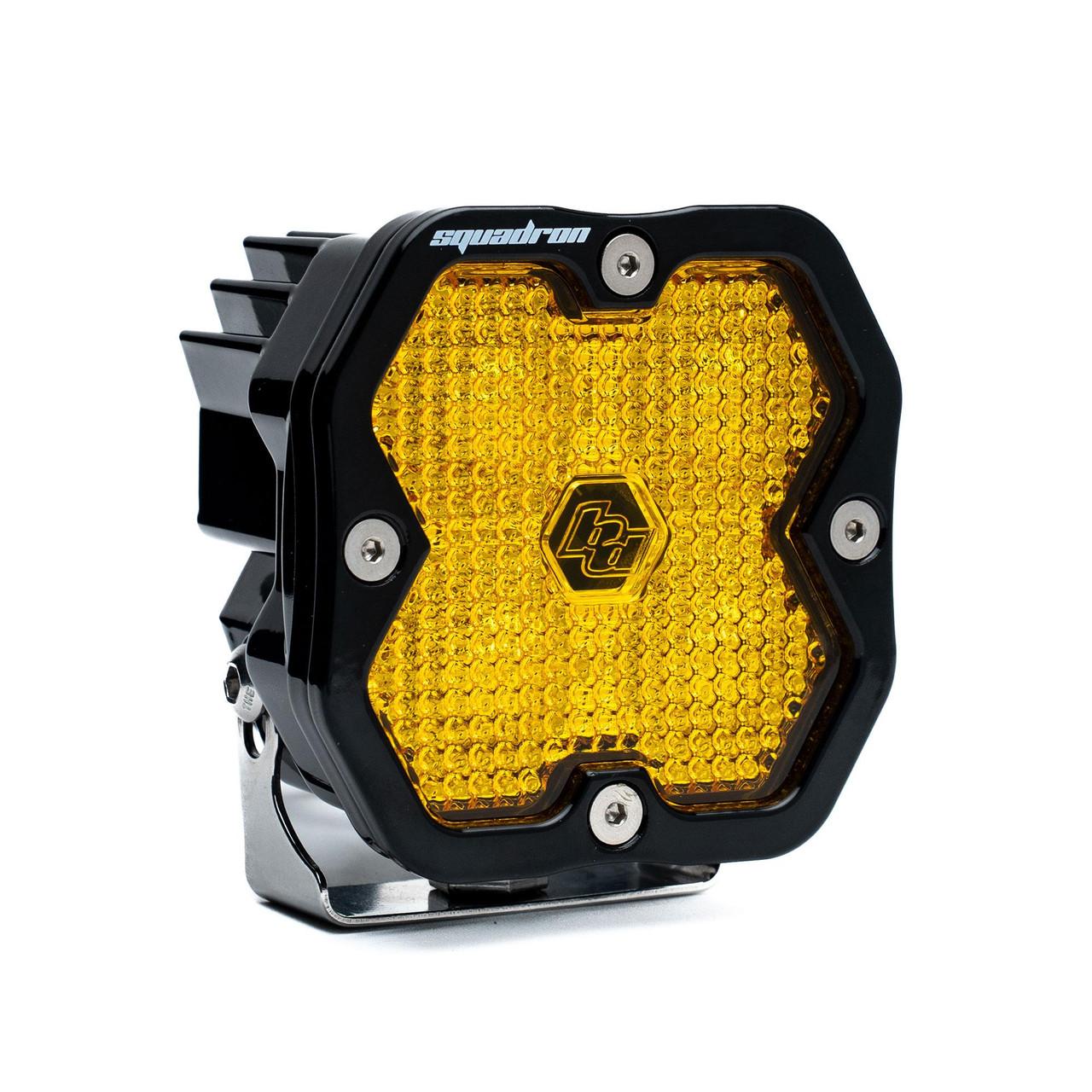 Baja Designs Squadron 2.0 Sport LED Work/Scene (Single Light) - Baja Amber - 5500162