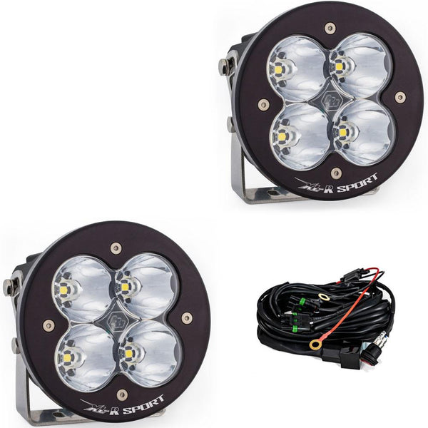 Baja Designs XL R Sport Series High Speed Spot Pattern Pair LED Light Pods - 577801