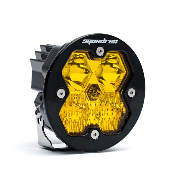 Baja Designs Squadron-R 2.0 Sport LED Driving/Combo (Single Light) - Baja Amber - 5800132