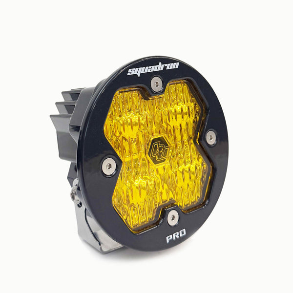 Baja Designs Squadron-R 2.0 Pro LED Wide Cornering (Single Light) - Baja Amber - 5900152