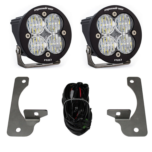 Baja Designs 13-16 Jeep JK Rubicon X/10th Anne/Hard Rock Squadron-R Pro LED Light Kit - 597523