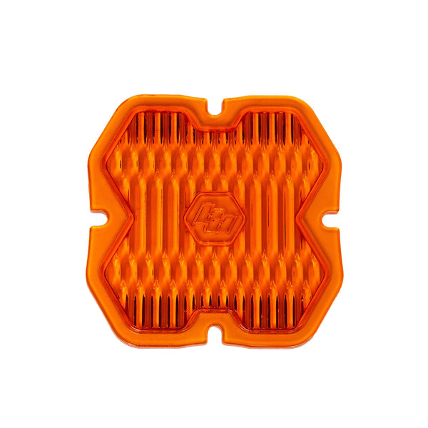 Baja Designs Squadron 2.0 Lens Kit - Wide Cornering (Factory Amber) - 6684192