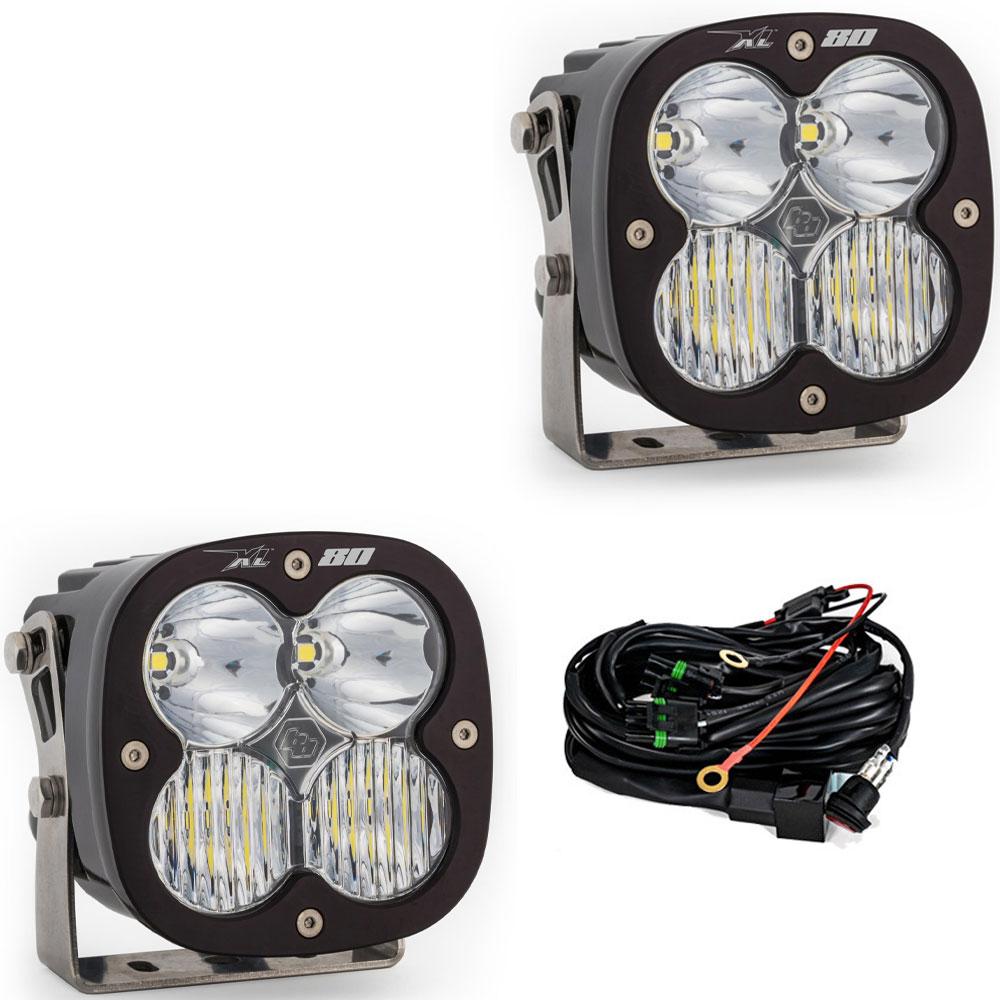 Baja Designs XL80 Series Driving Combo Pattern Pair LED Light Pods - 677803