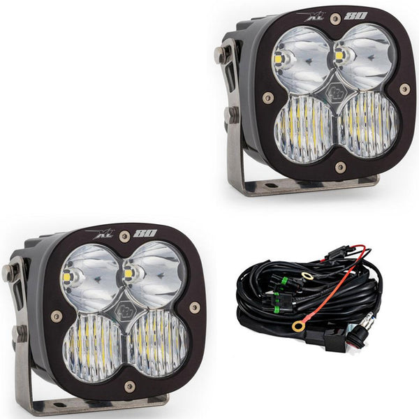 Baja Designs XL80 Series Driving Combo Pattern Pair LED Light Pods - 677803