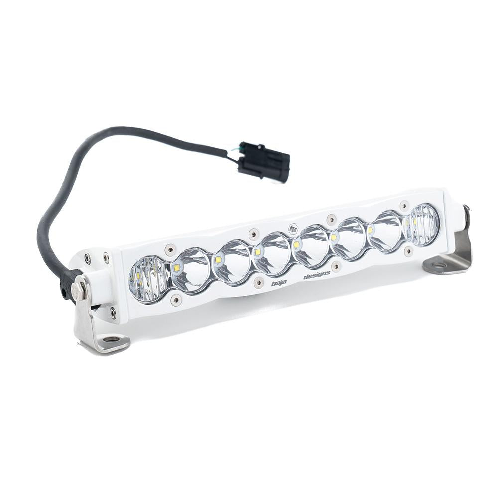 Baja Designs Marine S8 Straight LED Light Bar 10in. - White - 701003WT