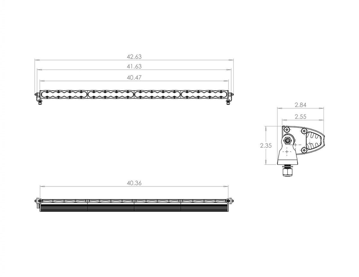 Baja Designs S8 Series Driving Combo Pattern 40in LED Light Bar - 704003
