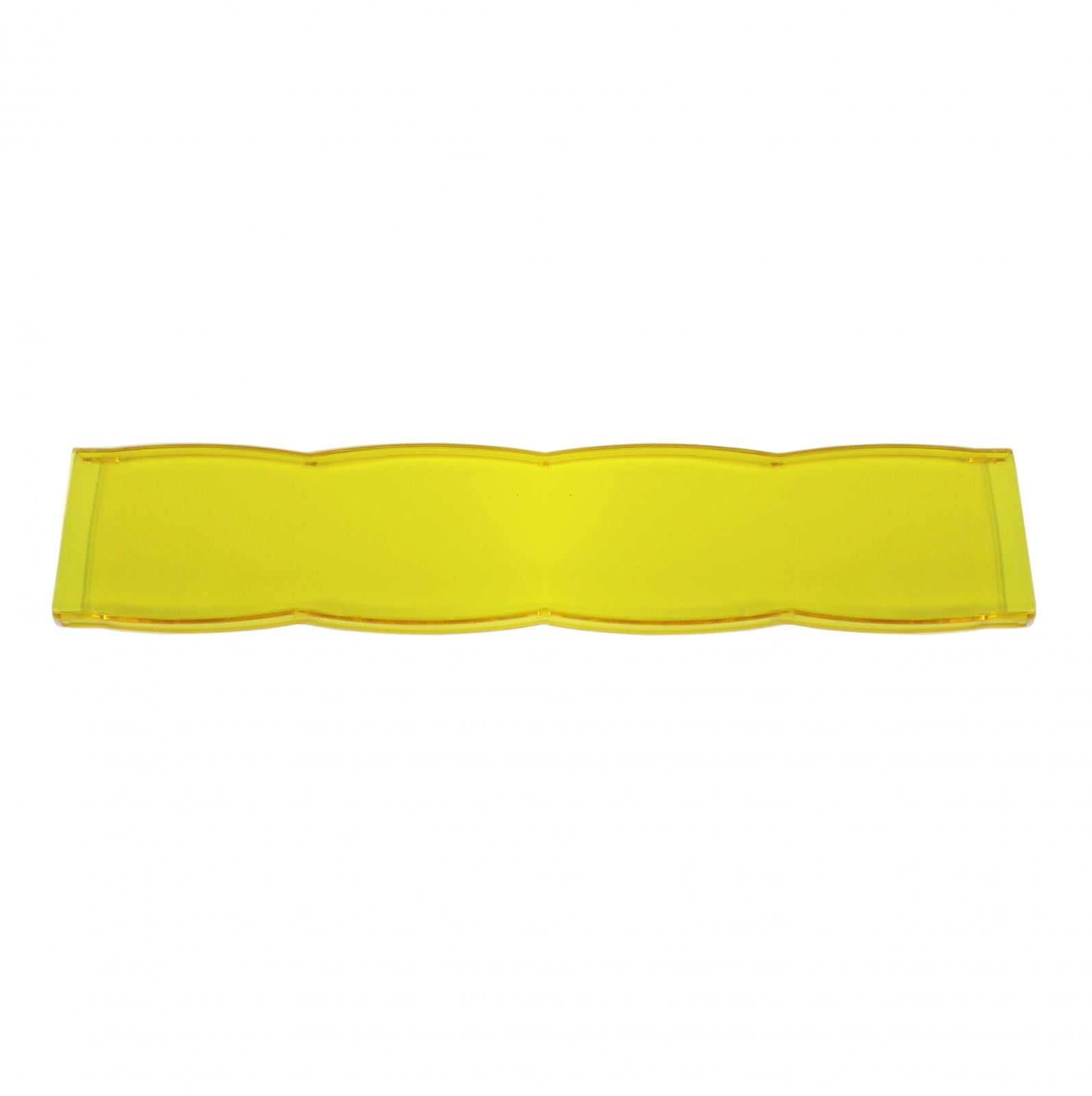 Baja Designs 10in Rock Guard Light Bar Cover - Amber - 708202