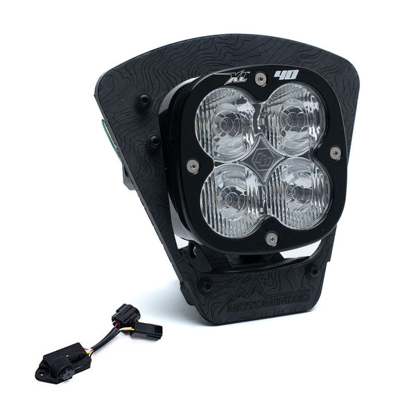 Baja Designs 2024+ GasGas XL40 LED Headlight Kit w/Dimmer Trail Lens - Clear - 821002