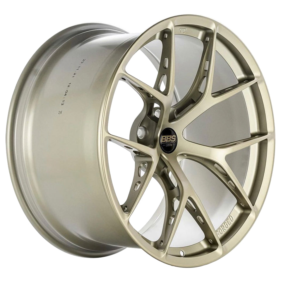 BBS FI-R Evo 19x9.5 / 5x112 / ET15 / CB66.5 - White-Gold Wheel (BMW G8x M2/3/4) - FI206CG