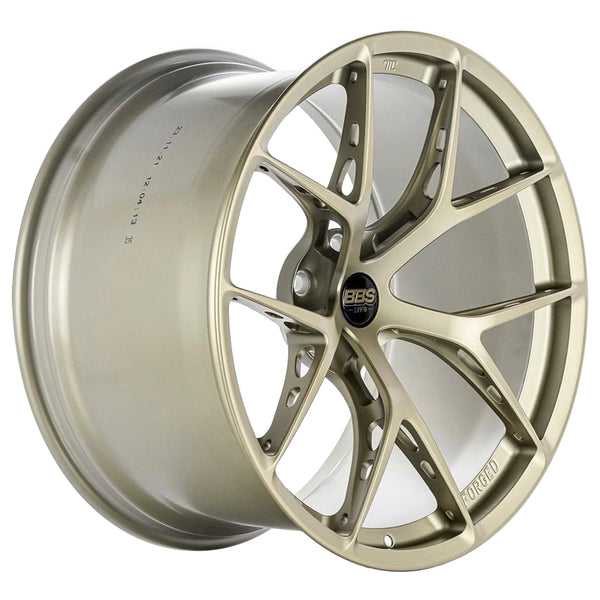 BBS FI-R 21x11.5 5x130 ET60 CB71.6 White Gold Wheel - FI160WG by BBS