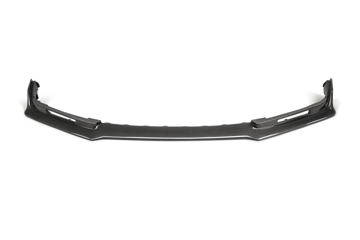 Seibon 2017 Honda Civic Type-R TA-Style Gloss Carbon Fiber Front Bumper Lip - FL17HDCVR-TA