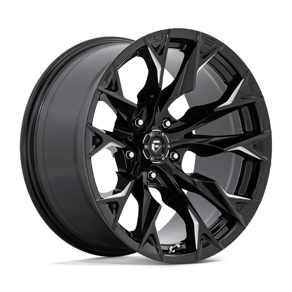 Fuel Off-Road Aluminum Wheels 20X10 Flame D803 Gloss Black Milled