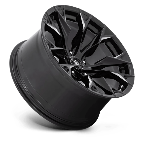 Fuel Off-Road Aluminum Wheels 20X10 Flame D803 Gloss Black Milled