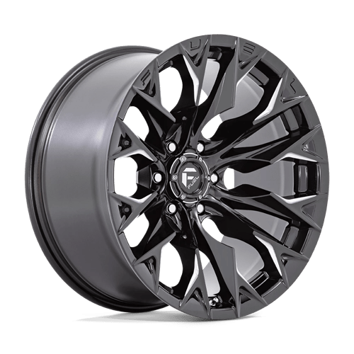 Fuel Off-Road Aluminum Wheels 20X10 Flame D803 Gloss Black Milled