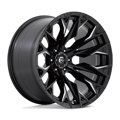 Fuel Off-Road Aluminum Wheels 22X12 Flame D803 Gloss Black Milled
