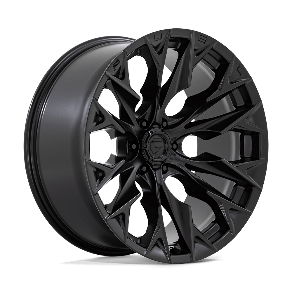 Fuel Off-Road Aluminum Wheels 22X10 Flame D804 Blackout