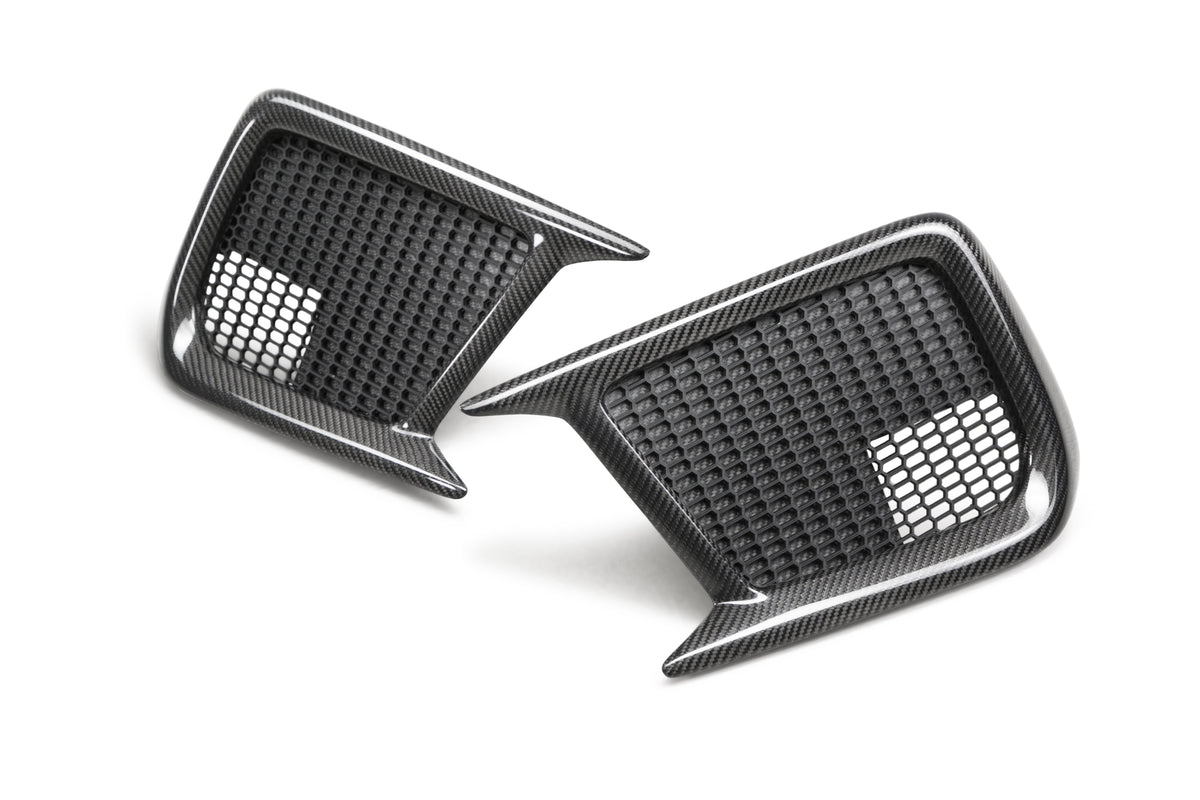 Seibon 18-19 Subaru Impreza WRX/STi Carbon Fiber Fog Light Surrounds (pair) - FLS18SBIMP