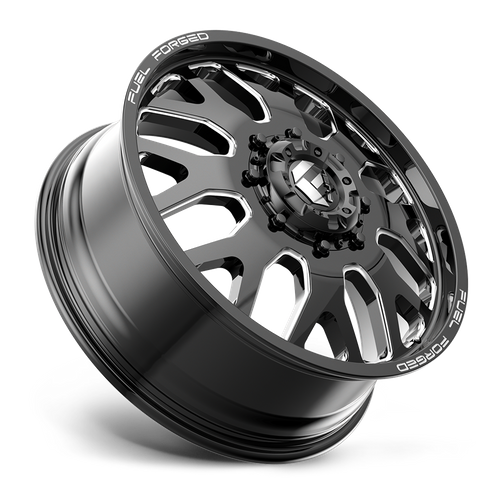 Fuel Off-Road Aluminum Wheels 24X12 Ff19D DE19 Gloss Black Milled