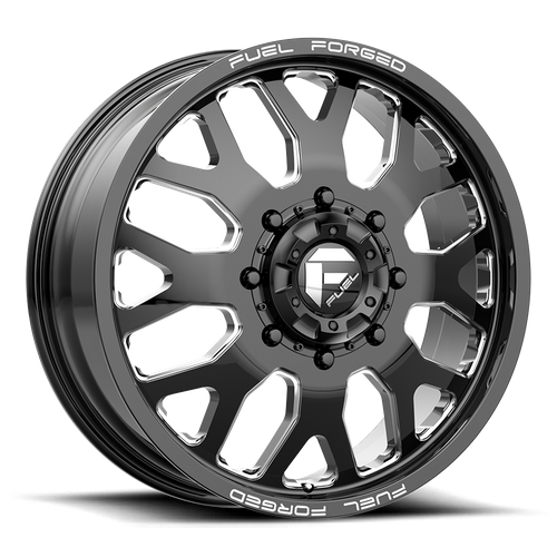 Fuel Off-Road Aluminum Wheels 24X12 Ff19D DE19 Gloss Black Milled