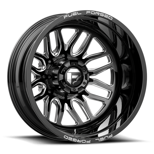 Fuel Off-Road Aluminum Wheels 22X8.25 FF66 Matte Black Milled