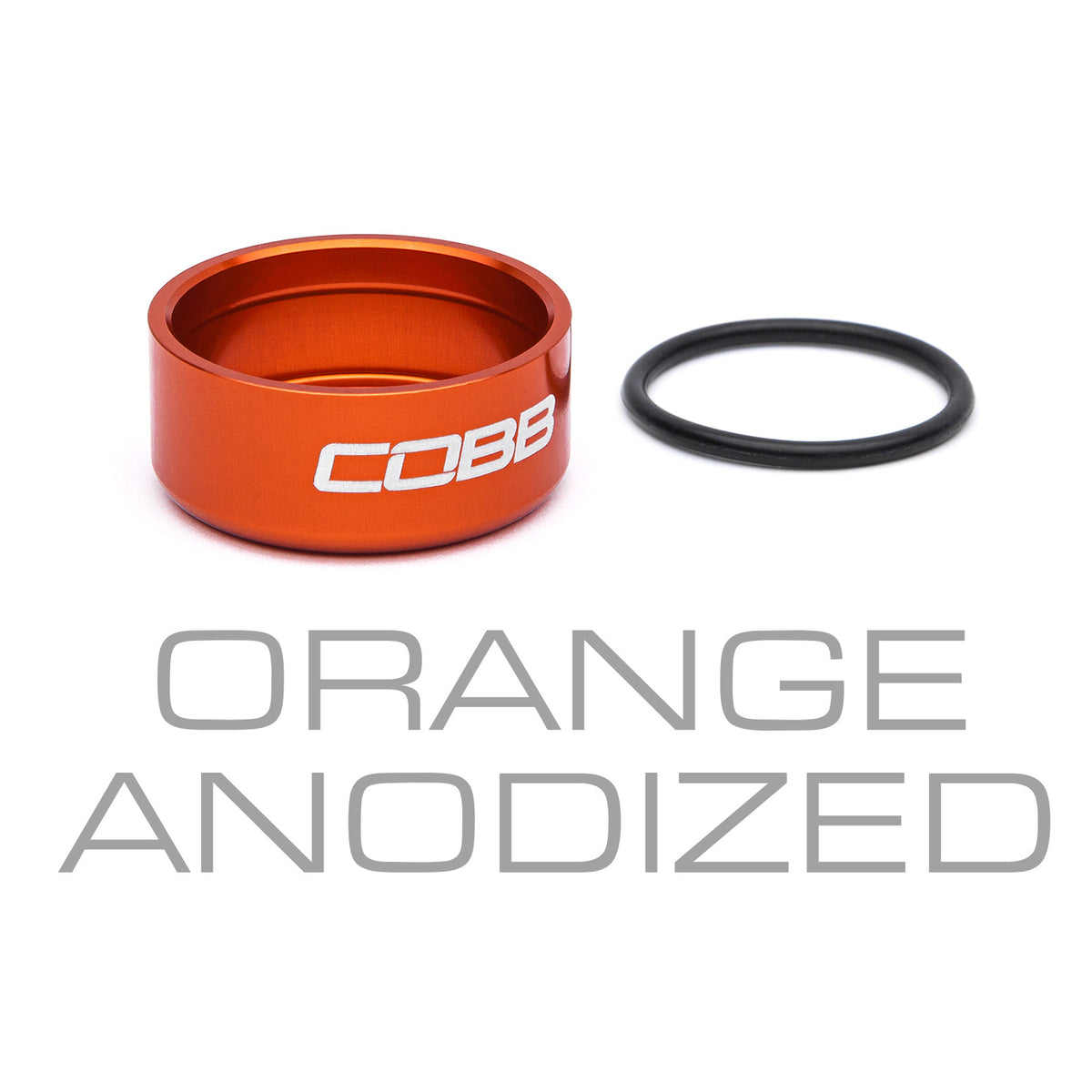 COBB Knob Trim Rings for Focus ST/Fiesta ST &amp; BRZ/GR86 - Orange Anodized- FOR-001-444-ORANGE