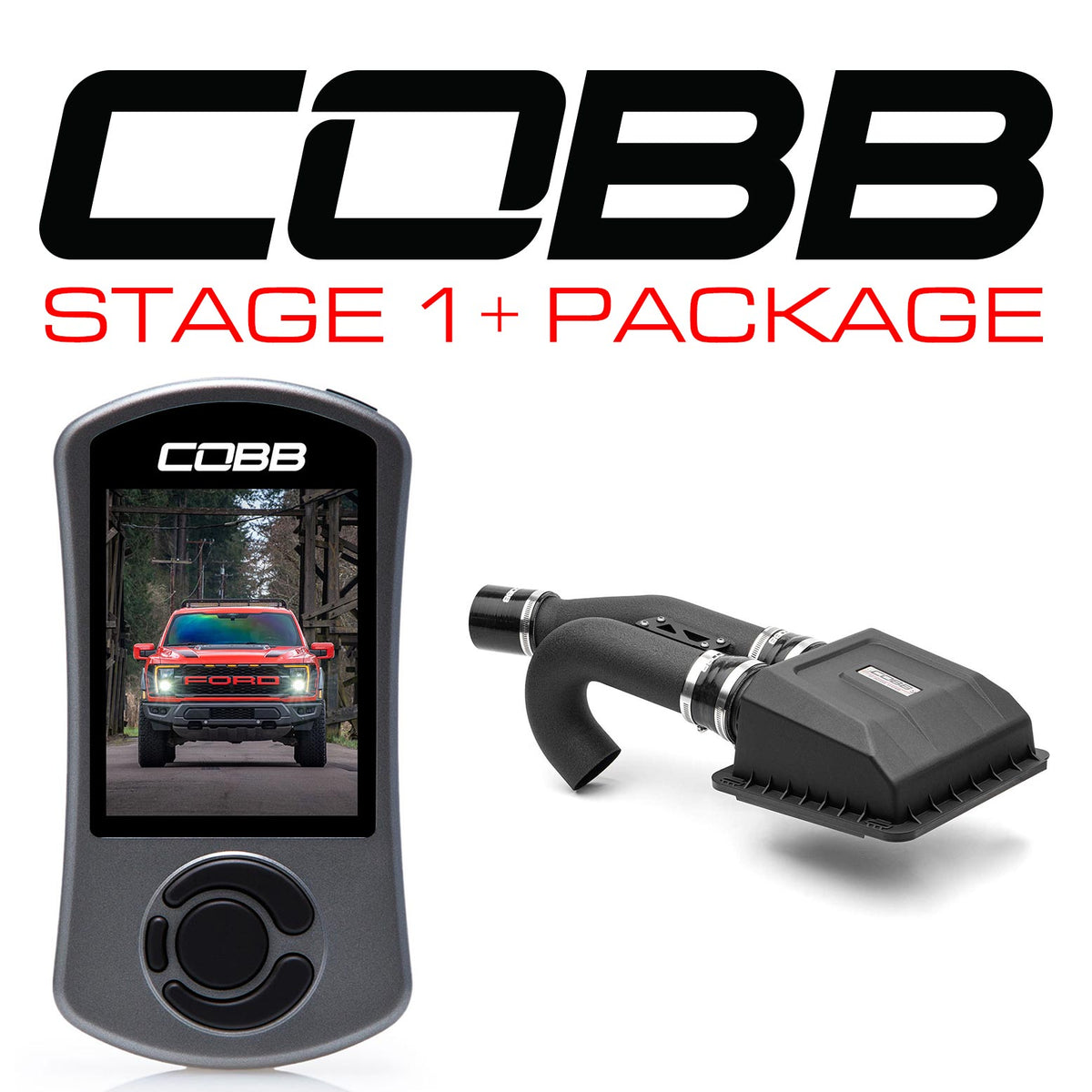 Cobb 21-22 Ford F-150 Raptor Stage 1+ Power Package - FOR010001P