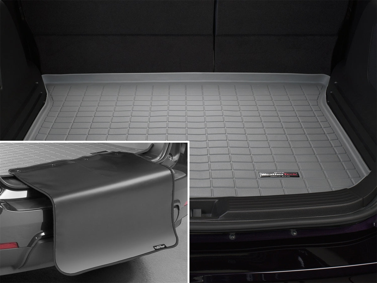 Weathertech - Cargo Liner w/Bumper Protector - Gray Behind 2nd Row Seating 07-14 Edge / 07-15 MKX - 42325SK