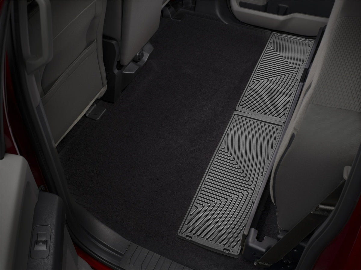 Weathertech - All Weather Floor Mats Black Front & Rear Set 15-24 Ford F-150 - W345-W346-W356