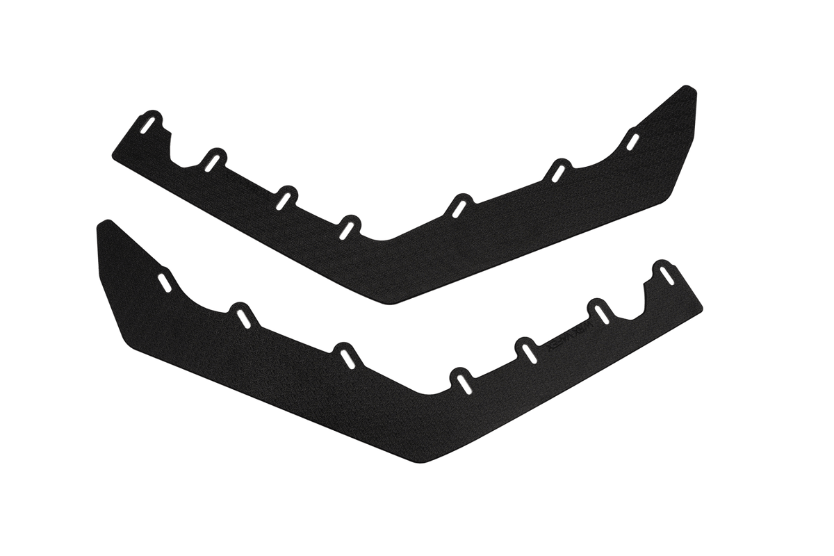 Flow Designs - VA WRX &amp; STI Front Lip Splitter Extensions (Pair)