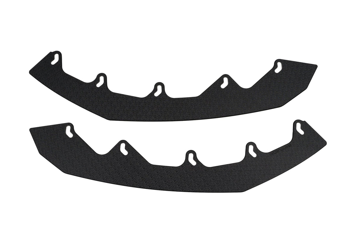 Flow Designs - S3 8V Sedan Pre-Facelift Front Lip Splitter Extensions (Pair)