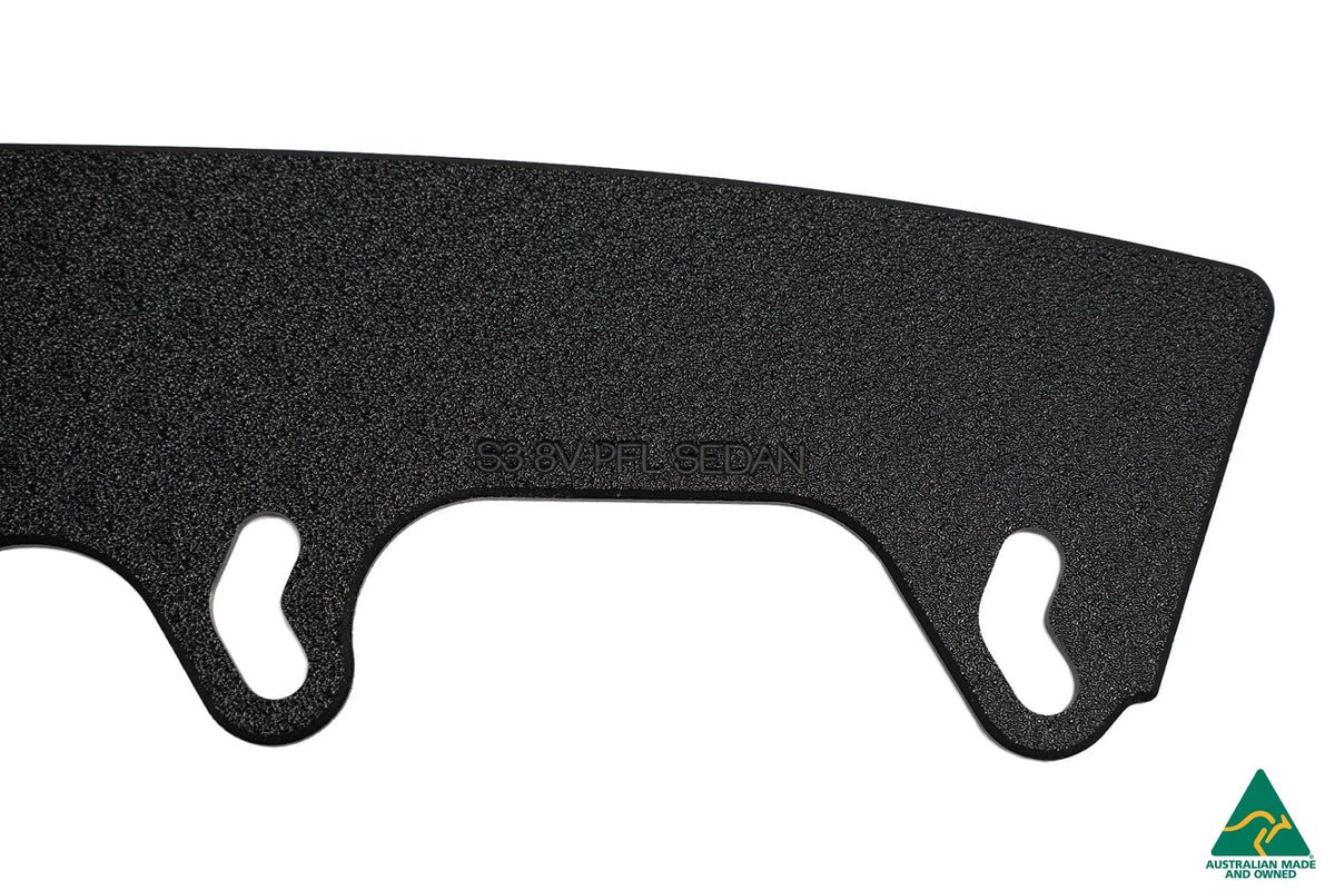 Flow Designs - S3 8V Sedan Pre-Facelift Front Lip Splitter Extensions (Pair)