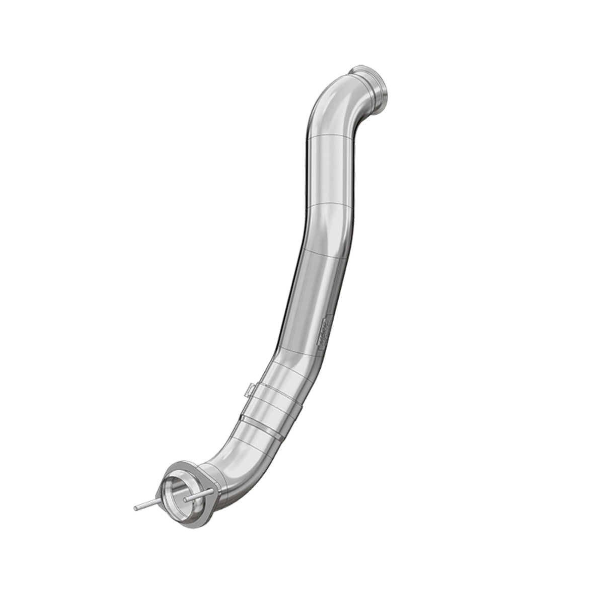 MBRP 08-10 Ford 6.4L Powerstroke 4in Turbo Down-Pipe T409 Aluminized - FS9CA455