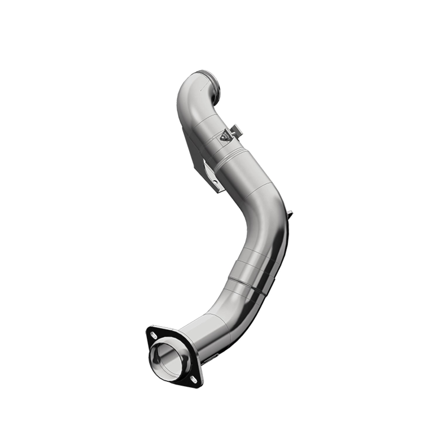 MBRP 2015 Ford 6.7L Powerstroke (Non Cab & Chassis Only) 4in Turbo Down-Pipe T409 Aluminized - FS9CA460