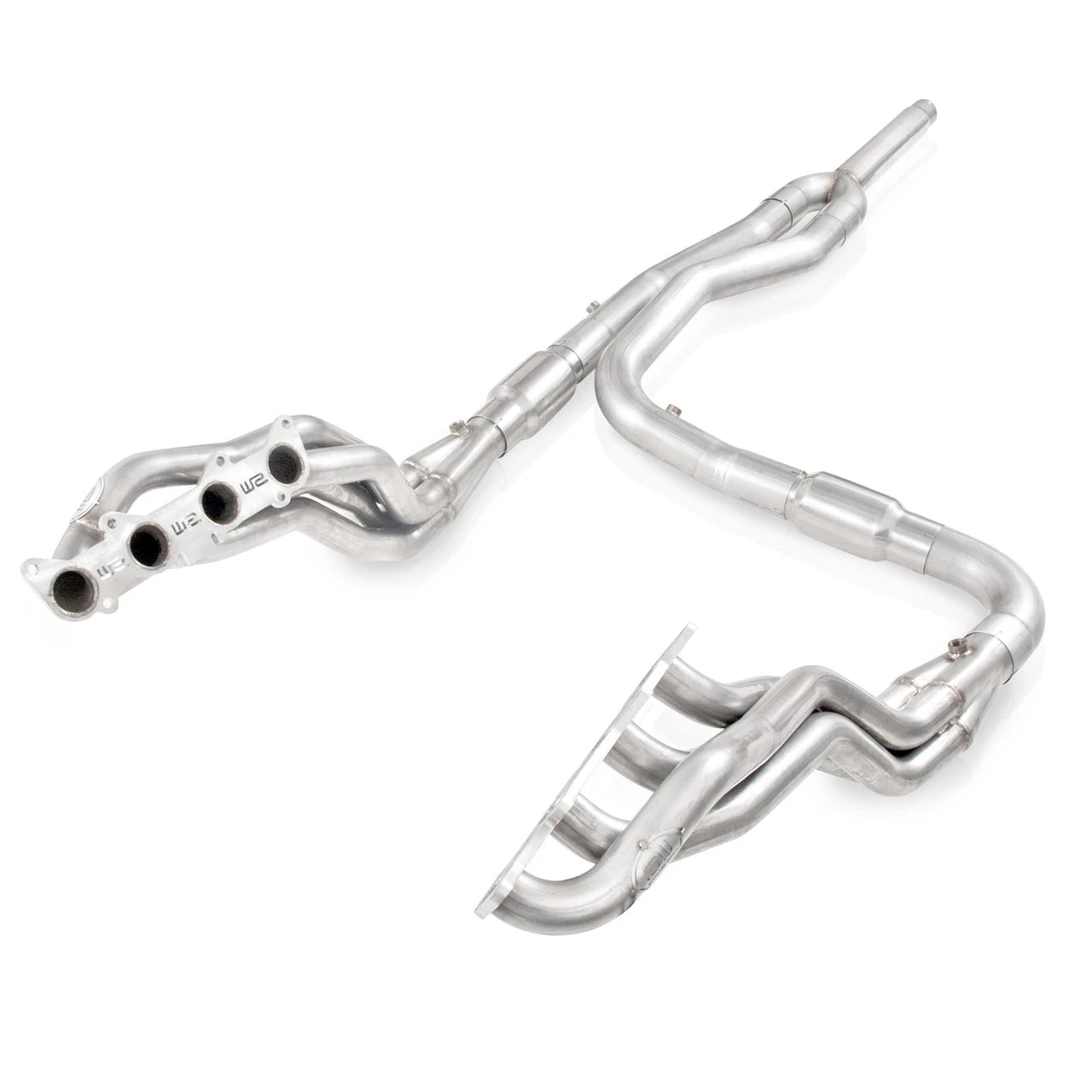 Stainless Works - 2011-14 F-150 5.0L Long Tube Header Kit - FT11HCATST