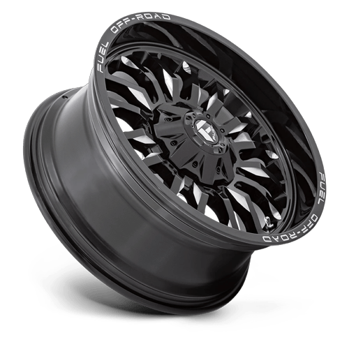 Fuel Off-Road D795 20X9 Gloss Black Milled 6x135/5.5 +1mm